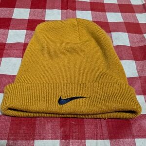 Nike Mustard Yellow Beanie